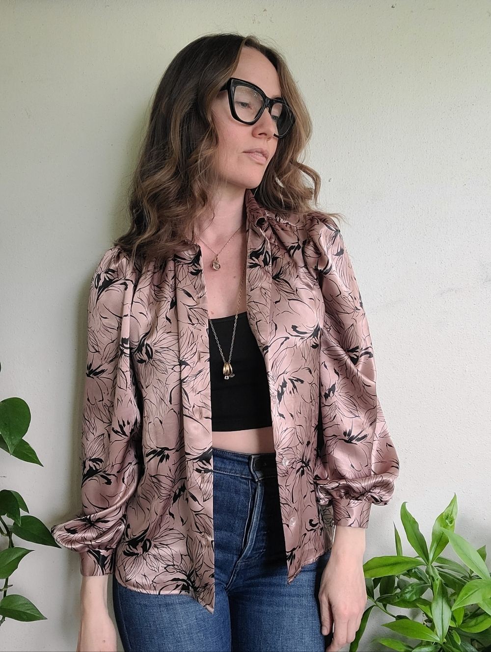 The Golden Goose Vintage 70s Blouse M - Picture 4 of 9